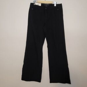 GAP Dark Blue Wide Leg Cotton Pant Size 8